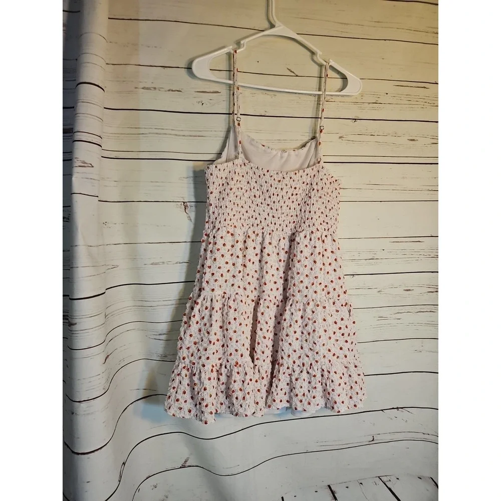 Aeropostale Women Y2k Strawberry Summer Dress, XL‎